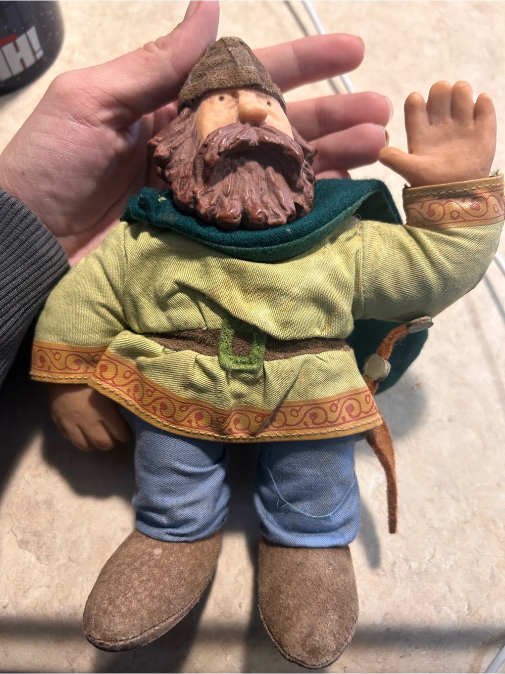 Petter W Eckhoff Oslo Norway Vintage 1994 Viking 8" PLUSH DOLL